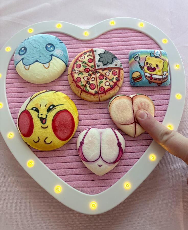 Plush Buttons