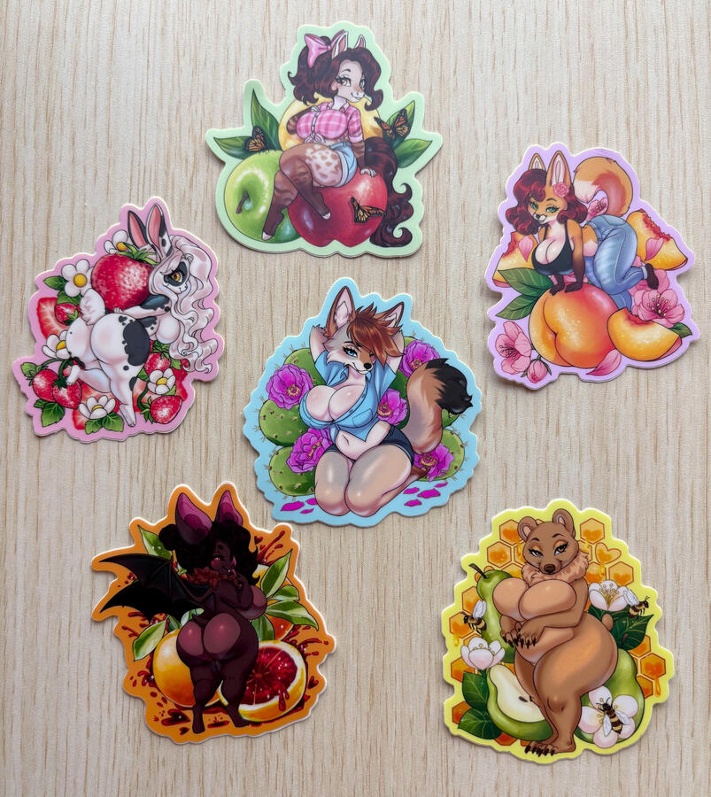 Fruit Babes Stickers